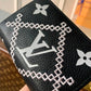 M41938 M81212 CLÉA WALLET black Monogram Embroidery