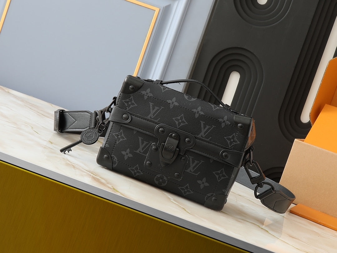 LV SOUL TRUNK BAG MONOGRAM BLACK 19CM M11743