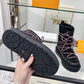LV ASPEN PLATFORM ANKLE BOOT BLACK 1AC75N