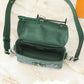 LV SOUL TRUNK BAG GREEN 19CM M12686