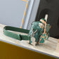 LV SOUL TRUNK BAG GREEN 19CM M12686