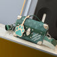 LV SOUL TRUNK BAG GREEN 19CM M12686