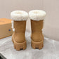 LV ANKLE BOOTS IN BRONZE BROWN