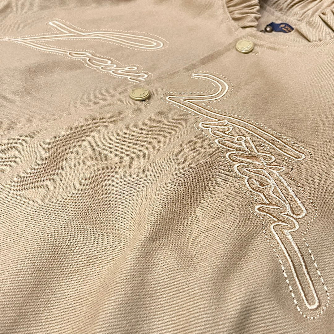 LV BOMBER JACKET TAUPE BROWN 1AFQDS