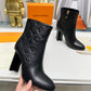 LV SILHOUETTE ANKLE BOOT BLACK 1ABP9J