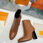 LV SILHOUETTE ANKLE BOOT BROWN