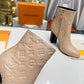 LV SILHOUETTE ANKLE BOOT BEIGE