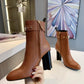 LV ANKLE BOOT BROWN