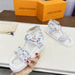 LV X MURAKAMI LV SUNSET FLAT COMFORT SANDAL WHITE 1AGXEQ