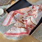 LV VIVIENNE 90 SPEEDY SQUARE SILK SCARF TAN BROWN 90CM M79157
