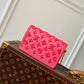 M20747 MINI DAUPHINE Monogram Reverse cross body bags shoulder bag rose red 20cm 25cm