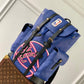 M21104 Christopher Taurillon Handbag travel bag blue calfskin Monogram
