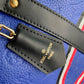 M21105 Keepall Bandoulière 55 Taurillon Handbag travel bag blue calfskin Monogram