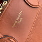 M22914 Lock It MM Brown Handbag