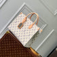 M24708 OnTheGo MM Monogram jacquard fabric white