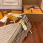 M41361 NEVERFULL MM Damier Ebene white Apricot INSIDE original quality