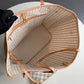 Neverfull N41361 MM Shoulder tote bag M40995 white Damier GHW  d
