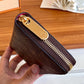 M41894 Zippy Wallet rose red monogram clutch bag Women purse Free shipping