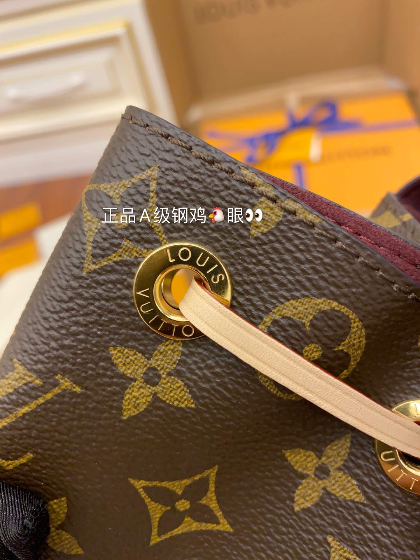 M43431 backpack montsouris brown calfskin Monogram