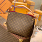 M43700 GRACEFUL PM small size MONOGRAM ROSE RED subaxillary bag