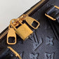 M44866 shoulder bag Handbag calfskin black Small size