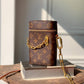 M44914 Vertical Box Trunk brown monogram 16.5cm