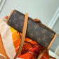 M44919 shoulder bag Handbag cross body bags brown calfskin Monogram