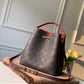 M45306 Neonoe shoulder bag cross body bags dark blue calfskin Monogram Empreint