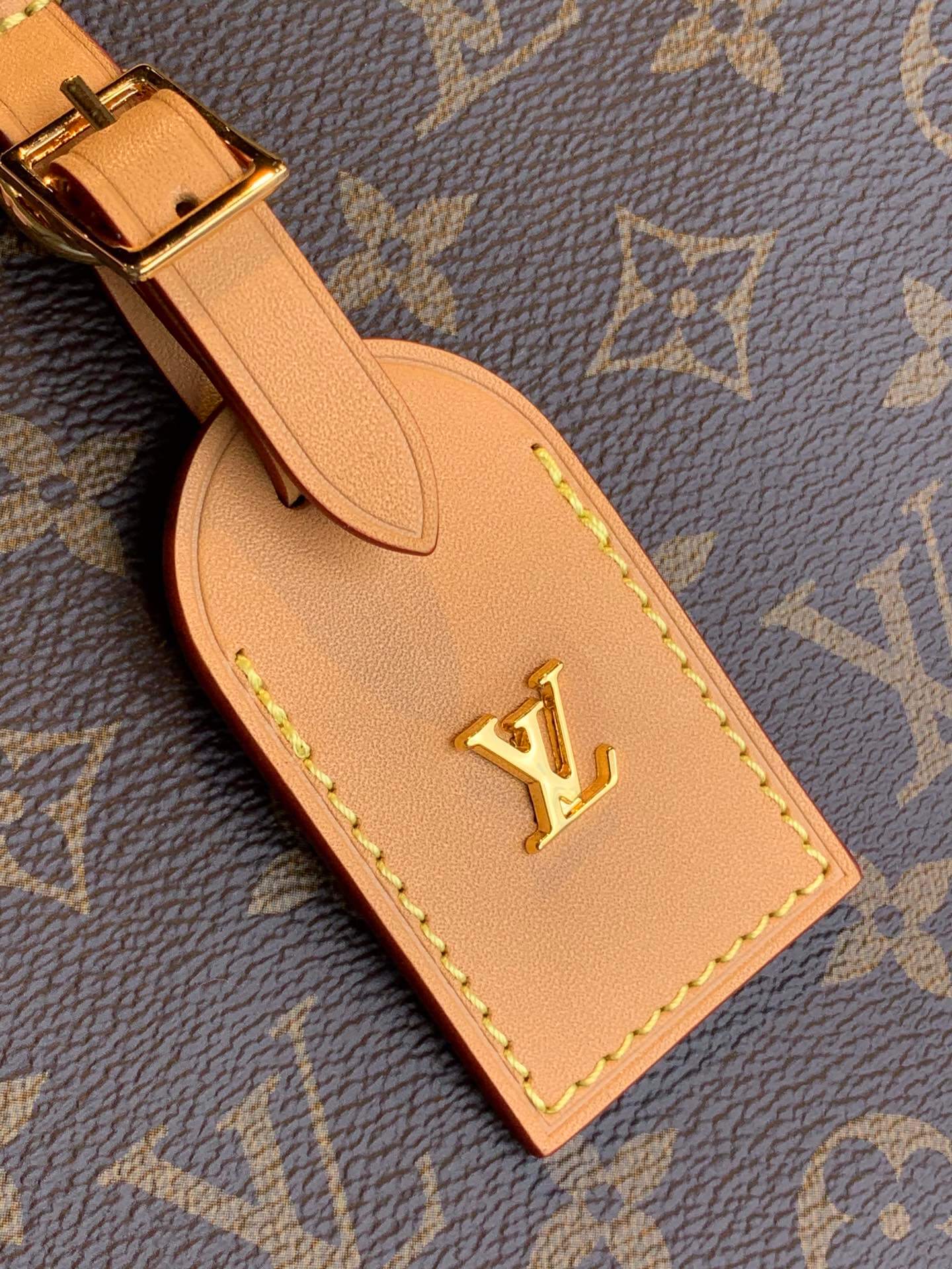 M45355 ODÉON MM Monogram shoulder bag Khaki 31cm