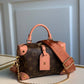M45531 Petite Malle Souple Handbag shoulder bag cross body bags pink calfskin Monogram