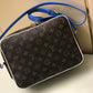 M45584 messenger NBA bag shoulder bag cross body bags white calfskin Monogram