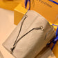 M45646 NEVERFULL MM Turtledove embossed Monogram Empreinte lether