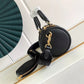 M45708 Papillon BB prefall Papillon trunk toile shoulder bag black calfskin Monogram Empreinte