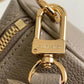 M45708 Papillon BB prefall Papillon trunk toile shoulder bag grey calfskin Monogram Empreinte
