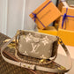 M45777 Multi Pochette Accessoires cross body bags shoulder bag brown calfskin Monogram