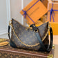 M45831 Odeon Handbag shoulder bag cross body bags black calfskin Monogram