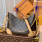 M45832 Odeon Handbag shoulder bag cross body bags yellow calfskin Monogram