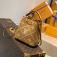 M46023 bucket bag NéoNoé Monogram Empreinte shoulder bag cross body bags brown calfskin