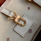 ONTHEGO GM BAG M46076 PINK WHITE MONOGRAM FREE SHIPPING