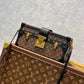 M46120 PETITE MALLE EAST WEST black Monogram 27cm