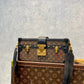 M46120 PETITE MALLE EAST WEST black Monogram 27cm