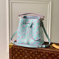 M46173 Neonoe BB Handbag shoulder bag cross body bags blue Monogram Empreint