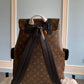 M46247 CHRISTOPHER PM backpack montsouris brown Monogram Macassar man bag
