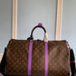 M46257 KEEPALL BANDOULIÈRE 50 brown Men's bag Travel bag Handbag cross body bags
