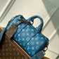 M46803 Keepall Bandouliere 25 cross body bag navy blue