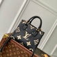 M47054 OnTheGo BB Monogram Empreinte Leather Black