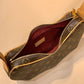 M51510 POCHETTE CROISSANT brown monogram 26cm subaxillary bag