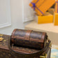 M57835 Papillon BB prefall Papillon trunk toile shoulder bag brown calfskin monogram