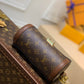 M57835 Papillon BB prefall Papillon trunk toile shoulder bag brown calfskin monogram