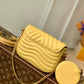 M57942 New Wave Multi-Pochette Handbag cross body bags shoulder bag yellow calfskin